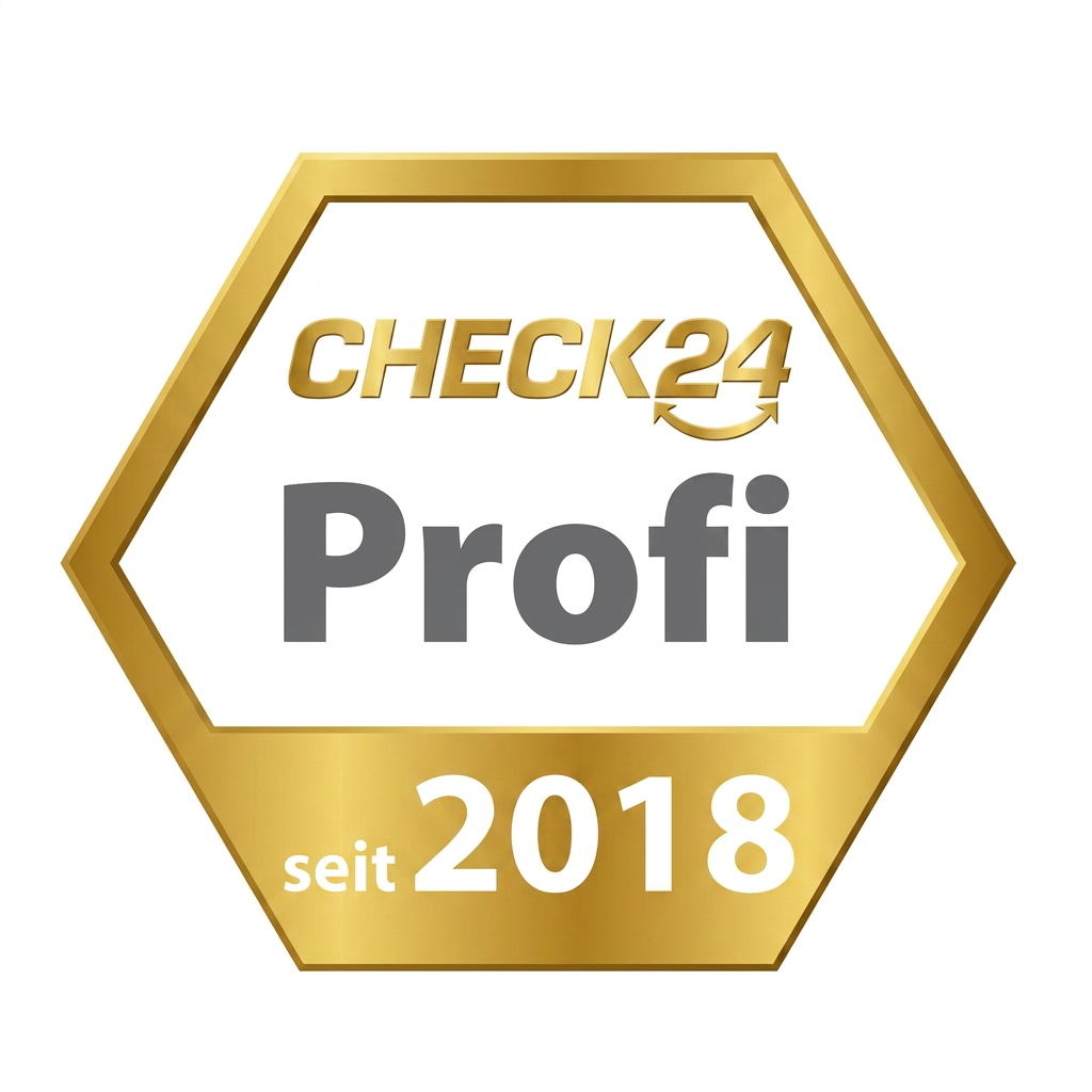 CHECK24 Top Profi 2018 Siegel